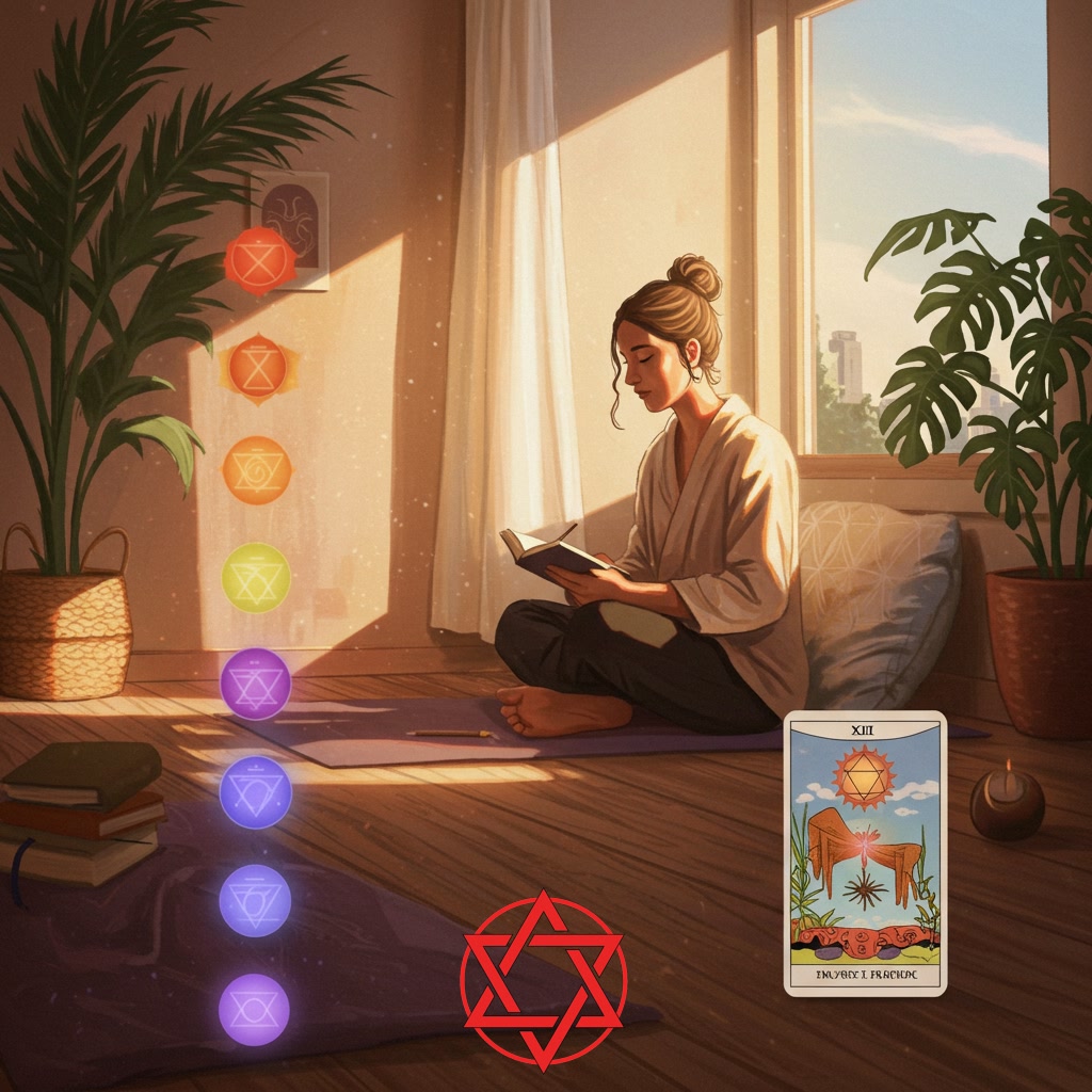 Integrating Tarot-Guided Chakra Balancing into Your Life