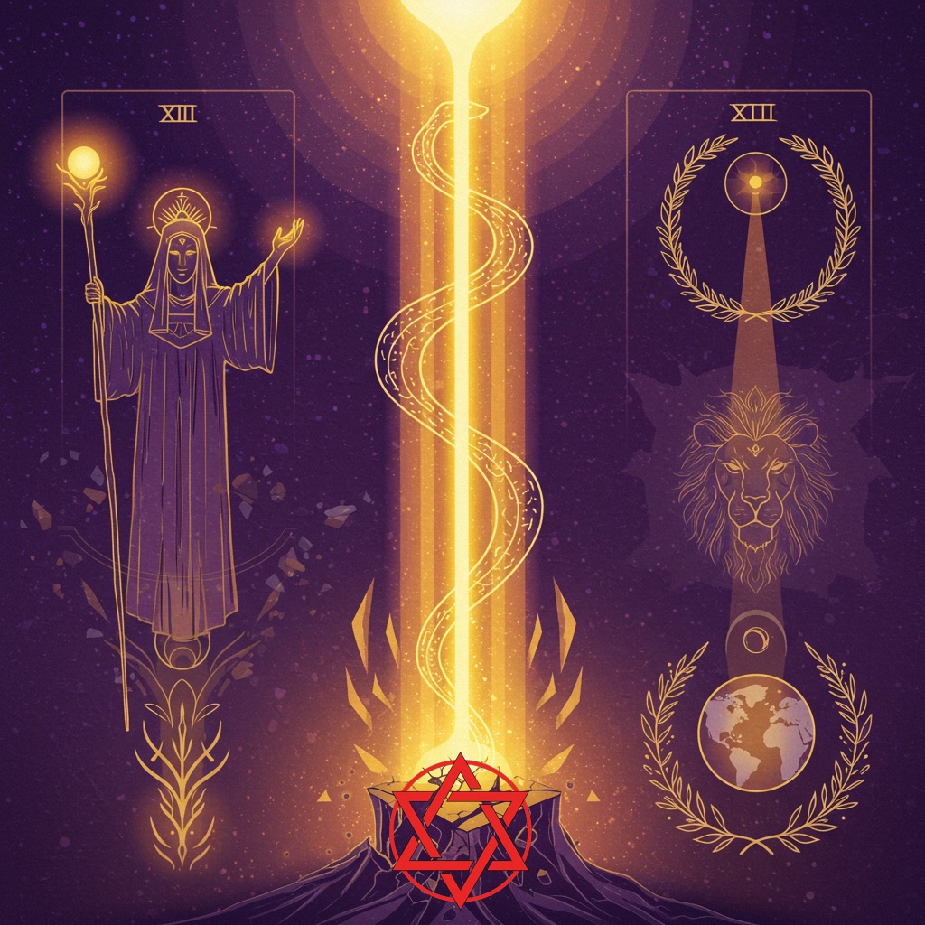 Key Tarot Archetypes Reflecting the Kundalini Path