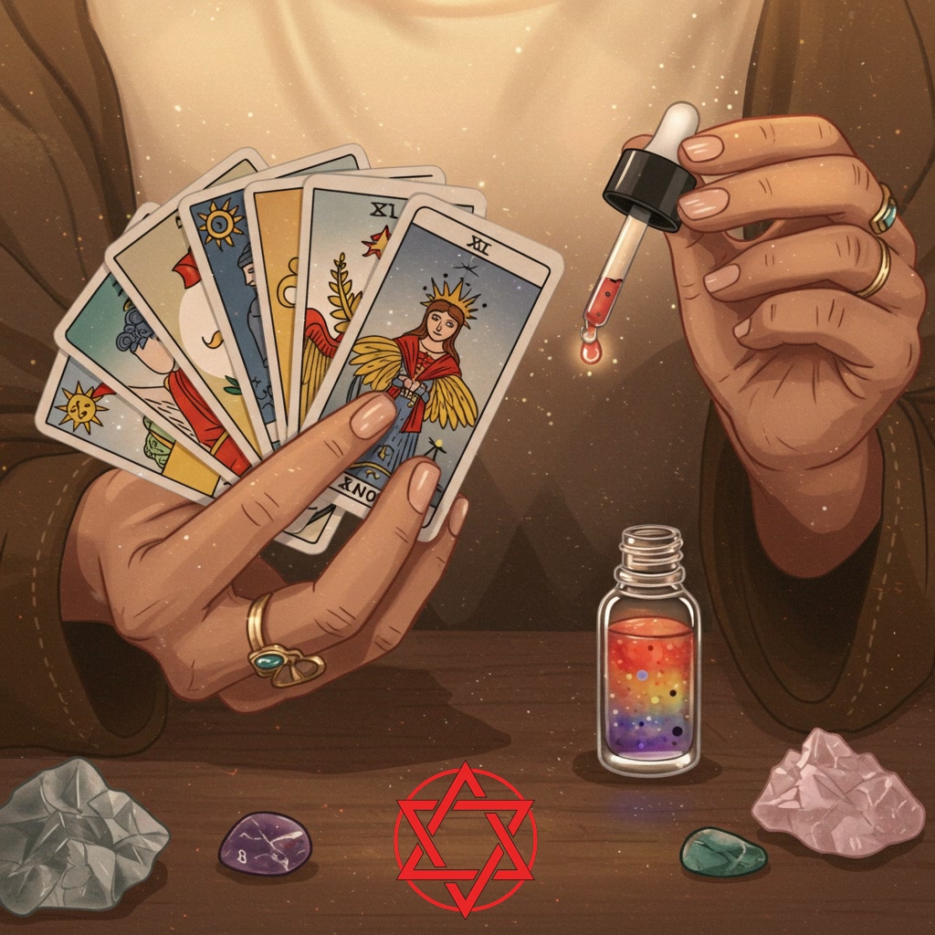 Practical Integration: Combining Tarot Readings with Elixir and Essence Application