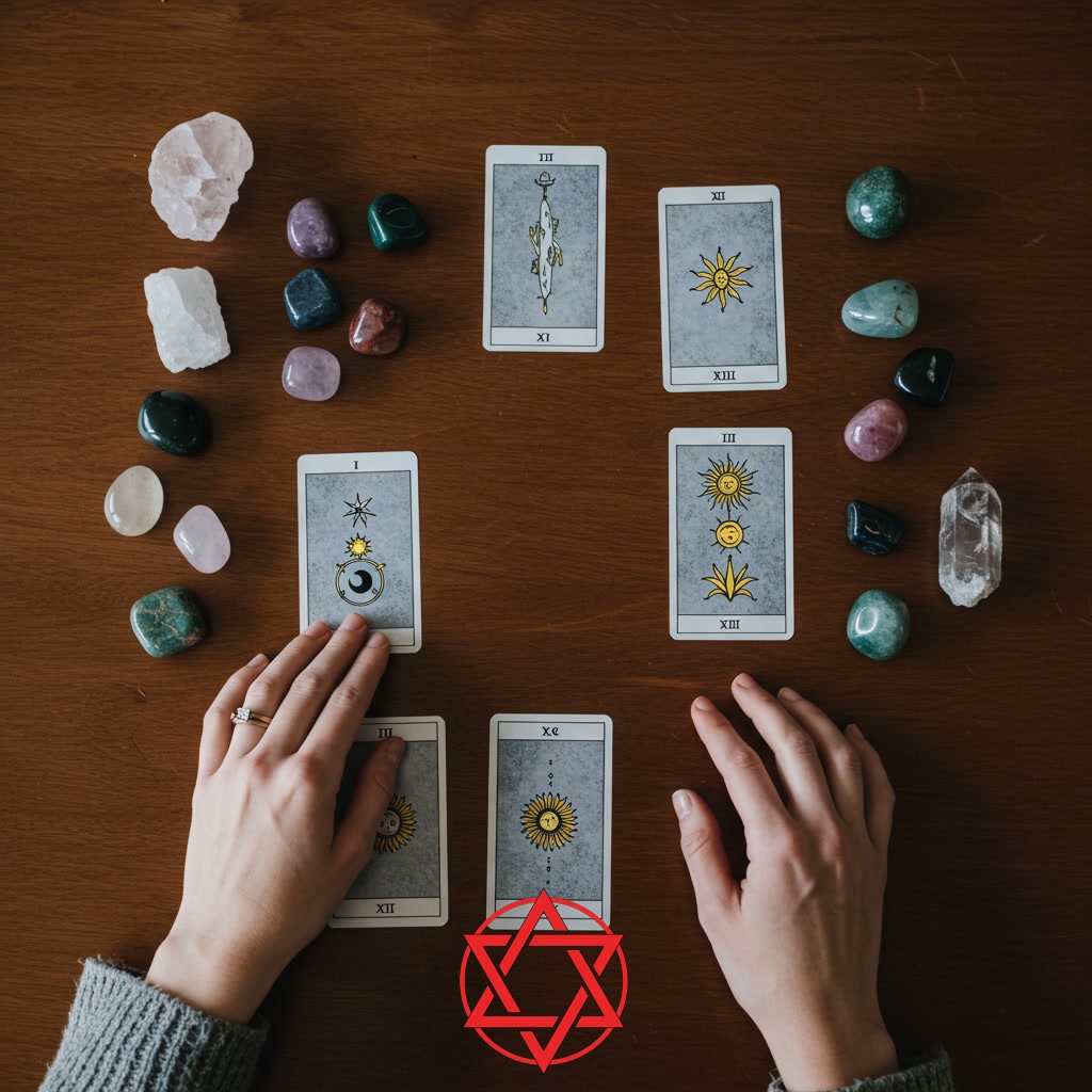 Preparing Your Tools: Selecting Tarot Spreads and Crystals for Your Grid