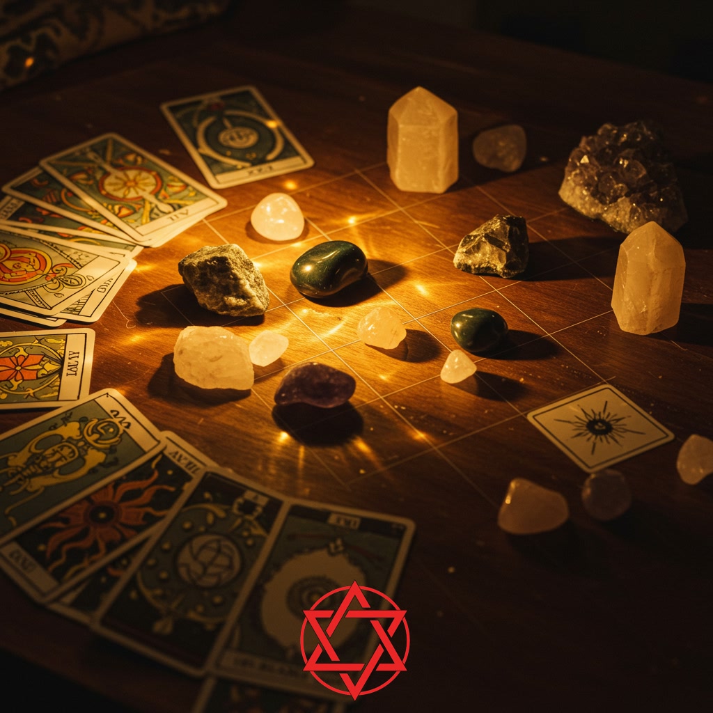 The Synergy: Why Integrate Tarot and Crystal Grids for Healing?