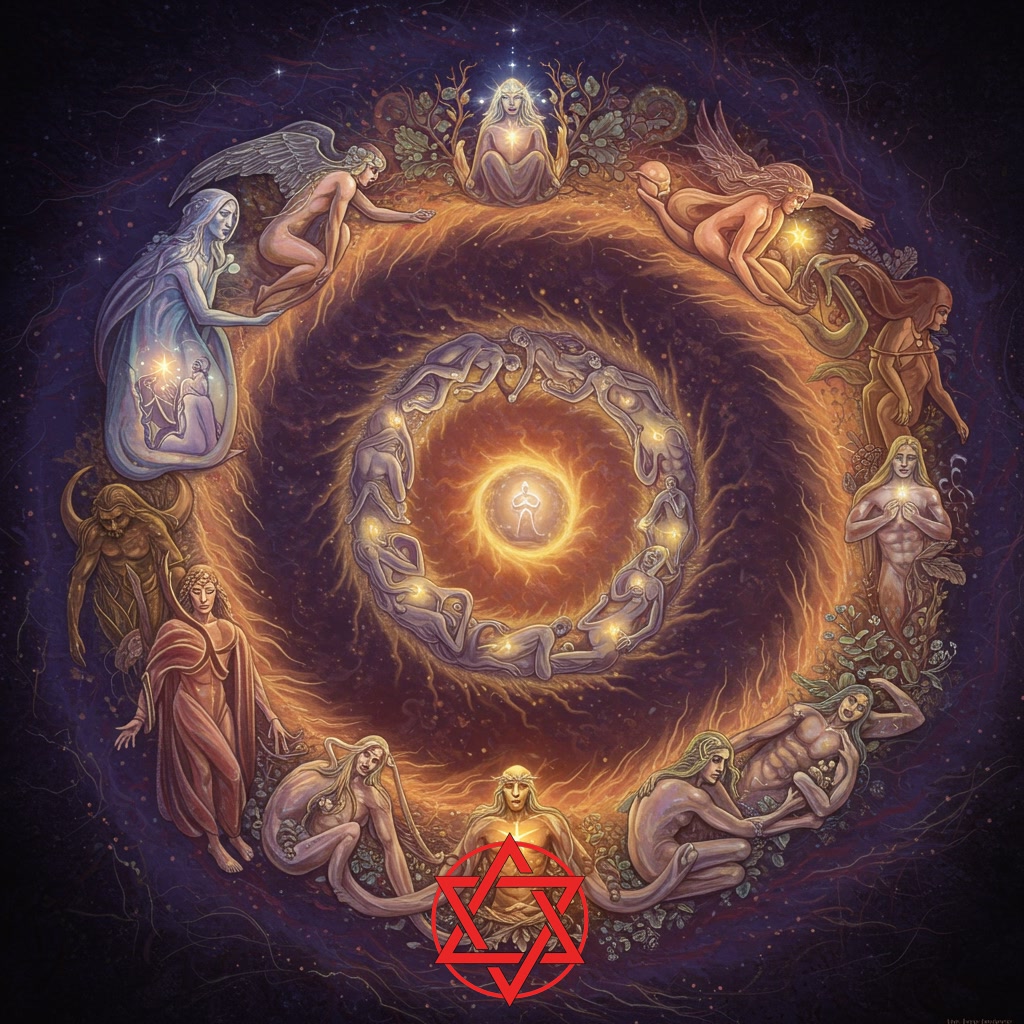 The Tarot's Major Arcana: Archetypes on the Spiral Turns